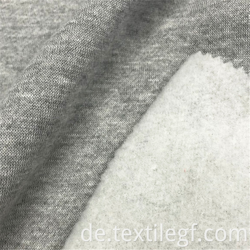 Polyester Fleece Knitted Brushed Garment CVC Fabrics (3)